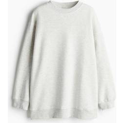 H&M Dame Grå Oversized sweatshirt