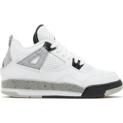 Nike Air Jordan 4 Retro PS - Summit White/Cement Grey/Black/Fire Red