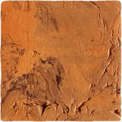 Hill Ceramic Alteret Handgjort Kakel Vulcano Terracotta 10x10 cm