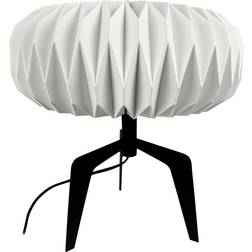 Dyberg Larsen Ventnor Papir Skærm Sort Hvid Bordlampe
