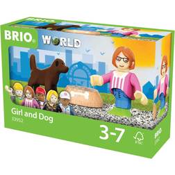 BRIO World Girl & Dog 33952