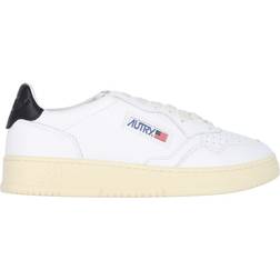 Autry Medalist Leather Low Top Sneakers - White