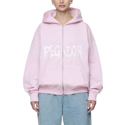 Pegador Ramira Oversized Sweat Jacket - Washed Bubblegum