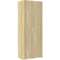 vidaXL 3281429 Sonoma Oak Garderob 70x185cm