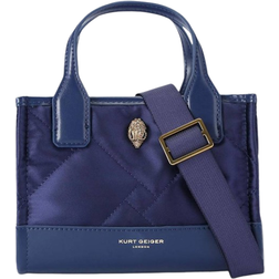 Kurt Geiger Micro Recycled Shopper Bag - Navy