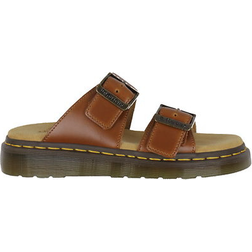 Dr. Martens Josef Analine Leather Aniline Buckle Slide Sandals - Oak