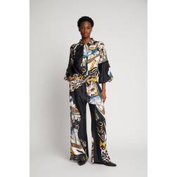 Munthe Jelima Silkeskjorte Black