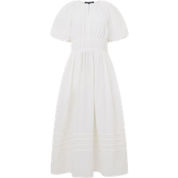 French Connection Alora Midi Dress - Summer White