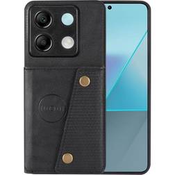 Skalo PU Leather Wallet Cover for Xiaomi Redmi Note 13 Pro 5G