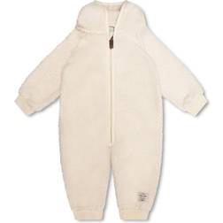 Mini A Ture DEL teddyfleece dragt Angora cream