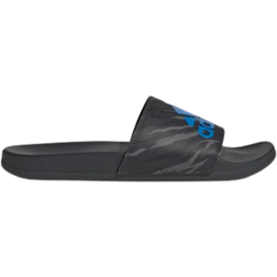 adidas Adilette Comfort - Carbon/Blue Rush