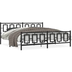 vidaXL Platform Bedroom Furniture King Sängram 198.1 x 207.0cm