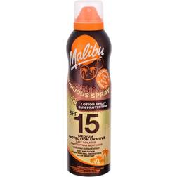 Malibu Aerosol Continuous Sun Spray Lotion SPF15