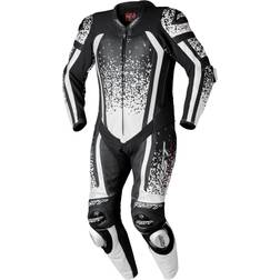 Rst Pro Series Evo Airbag MC-Skinnställ Vit-Svart Herr