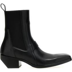 Rick Owens Heeled Silver - Black