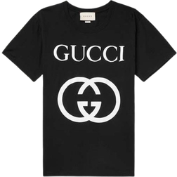 Gucci Logo Print T-Shirt - Black