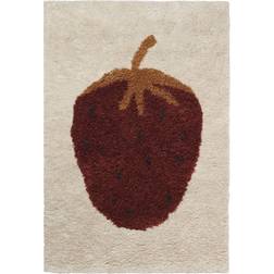 ferm LIVING Fruiticana Tufted Strawberry Rug 80x120cm