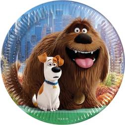 The Secret Life Of Pets Disposable Plates Dreamworks 8-pack