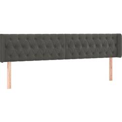 vidaXL Velvet with LED Light Sänggavel 183cm