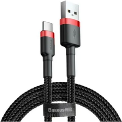 Baseus Cafule 2.0 USB A - USB C M-M Black 1m