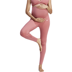 adidas Yoga 7/8 Maternity Leggings Pink Strata (HR5404)