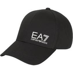 EA7 Cappello Baseball Cap - Black/White
