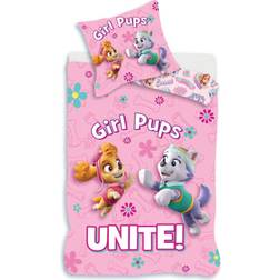 Paw Patrol Bed Linen Junior Girl Pups 39.4x55.1"