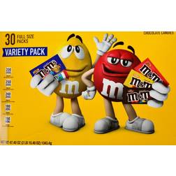 M&M´S Chocolate Variety Pack 47.4oz 30 1