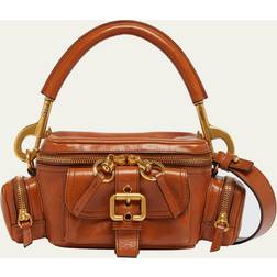 Chloé Camera Bag Small in Natural Shiny Calfskin CLAY BROWN