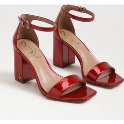 Sam Edelman Daniella Block Heel Sandal Persian Red Patent