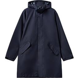 H2O Rømø LW Rain Long Jacket - Navy