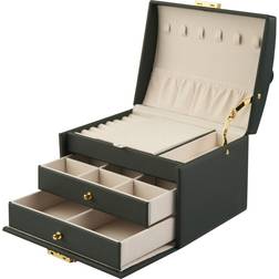 Blanca Blanca Smykkeskrin Grøn KXD0627 Dame Leather Green x 17 x