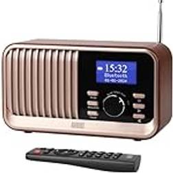 August Uppladdningsbar DAB DAB+ FM-radio