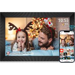 Akimart FRAMEO WiFi Digital Photo Frame 10.1 with 32GB Frame Touch Screen 1280x800