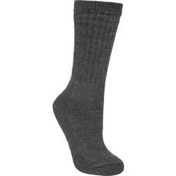 Trespass 7/11, Black Marl MenS Merino Wool Hiking Socks Stroller Black/Not Specified