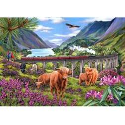 The House of Puzzles Glenfinnan Ladies Big 500 Piece Jigsaw