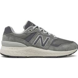 New Balance Men's Fresh Foam Walking 880 v6 in Grey Synthetic