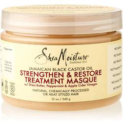 Shea Moisture Jamaican Black Castor Oil Strengthen & Restore Treatment Masque 340g