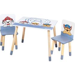 Roba Pat Patrouille Ensemble Table + 2 Chaises Enfants