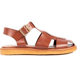Angulus Buckle Strap Sandal - Terracotta