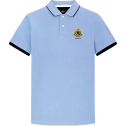 Hackett London Classic Fit Piqué Heritage Polo - Blue