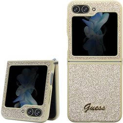 Guess Glitter Script Case for Galaxy Z Flip 5