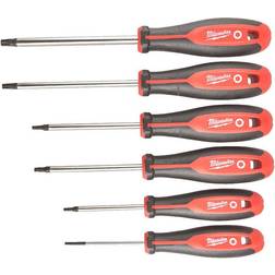Milwaukee Tri-Lobe 4932471809 6pcs Torxskruvmejsel