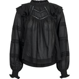 Neo Noir Simkie S Voile Blouse - Black