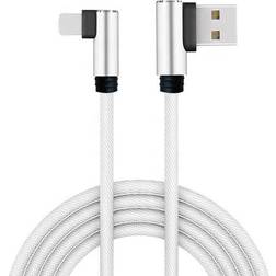 Nordic LGNG-123 Angled Lightning - USB A M-M 3m