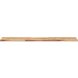 vidaXL Solid Acacia Wood Brown Plateau de table 30x120cm