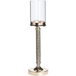 Beliani Abbeville Gold Värmeljuslykta 41cm