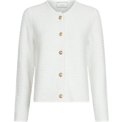 Neo Noir Limone Knit Cardigan - White