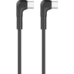 Maxlife Angled USB C - USB C M-M 1m