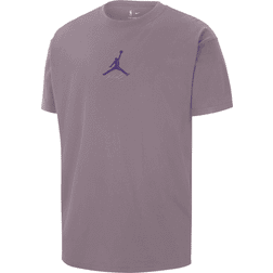 Jordan Nike LA LAKERS STATEMENT SS TEE men Shortsleeves purple in size:M